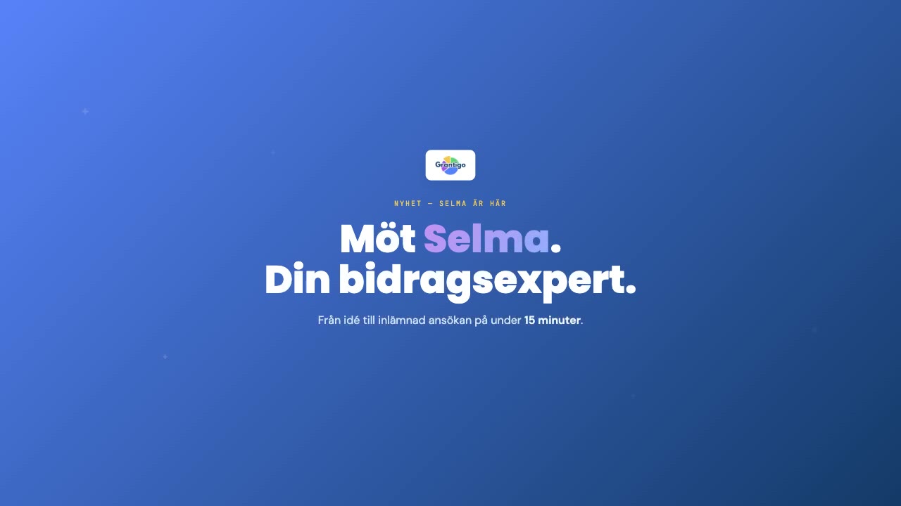 Selma är här, se filmen om din bidragsexpert